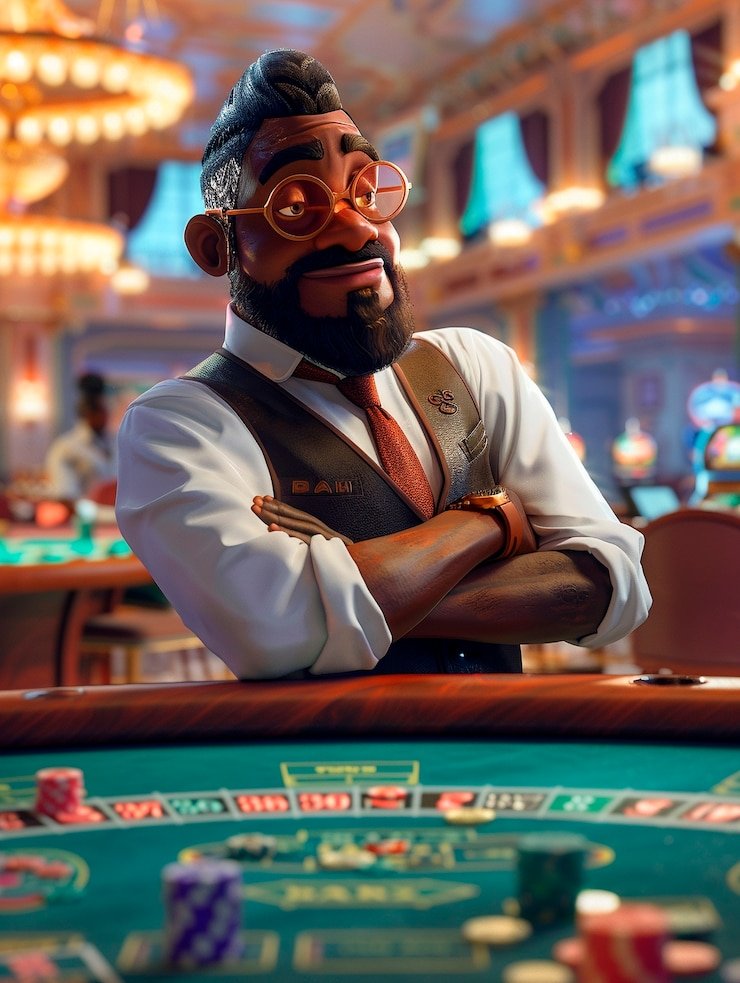 Antarmuka aplikasi dinar33 Bandar Poker di perangkat mobile
